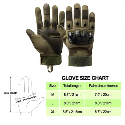 TactiGrip™ Full Finger Tactical Gloves